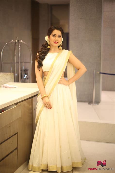 picture 2 of rashi khanna latest photos traditional indian outfits