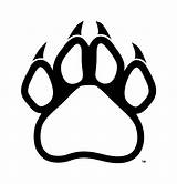 Paw Wolf Logo Panther Clipart Prints sketch template