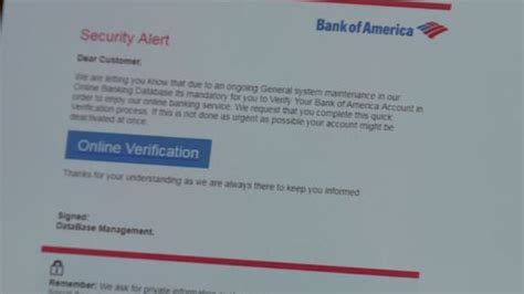 ‘security Alert’ Scam Still Targeting Bank Of America Customers Kfor