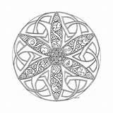 Celtic Heart Drawing Mandala Paintingvalley Coloring Pages sketch template