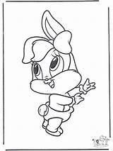 Bugs Tunes Looney Bunnies Colorear Kaninchen Konijntje Fargelegg Jetztmalen Coniglietto Ausmalbild Nukleuren Mellos Babs Hasen Babys Coloringhome Dyr Annonse Anzeige sketch template