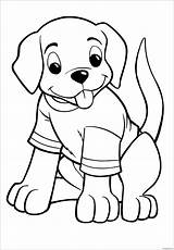 Puppy Pages Coloring Great Printable Print Color Online sketch template