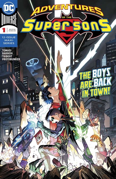 dc comics universe and adventures of the super sons 1 spoilers jon kent