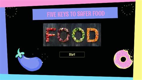 Five Keys To Safer Food