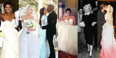 The 47 Best Celebrity Wedding Dresses Wedding Gown Ideas