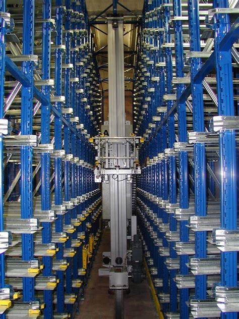 automated warehouses  robotic shelves  storage automation modulblok