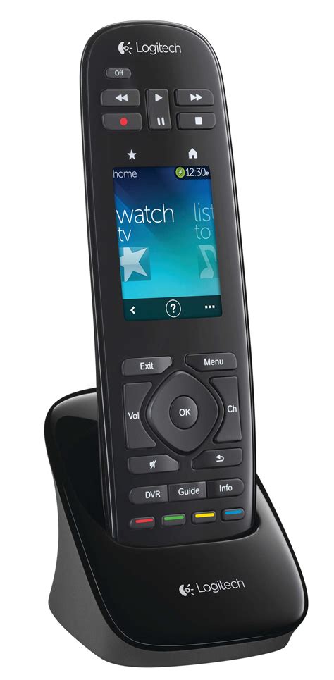 review logitech touch screen remote     buttons