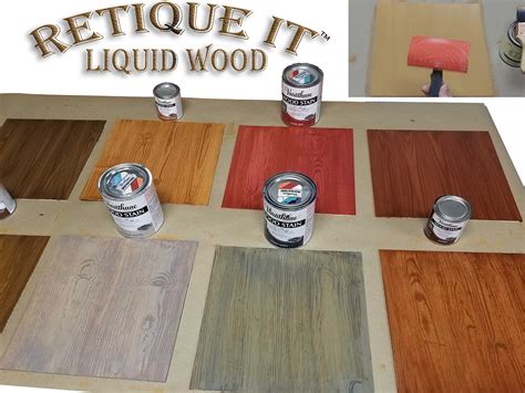 retique  retq liquid wood deluxe starter kit lw lightwood
