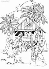 Nativity Coloring Pages Christmas Printable Scene Precious Kids Moments Color Adults Manger Scenes Getcolorings Colorings Getdrawings Detailed sketch template