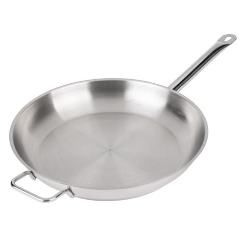 aluminum clad stainless steel fry pan  helper handle
