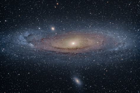 picture   andromeda galaxy   telescope  turned  alright space