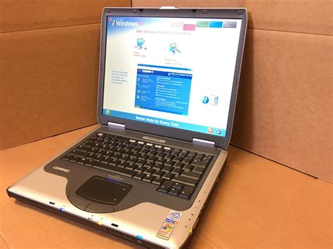 Compaq Presario 2500 Laptop P4 2 40ghz 256mb Ram 20gb Hdd Windows Xp