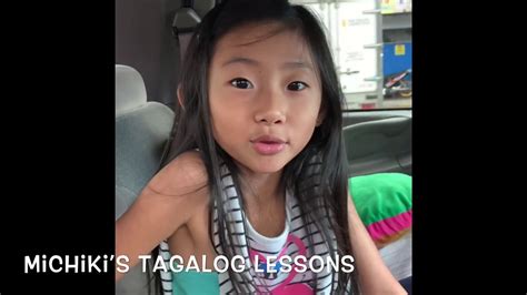 firipinjin p17 seven year old japanese girl tagalog lesson part 1