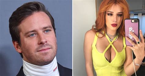Bella Thorne Weighed In On Armie Hammer For Some Strange
