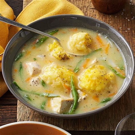yummy chicken  dumpling soup recipe