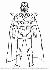 Ultraman Mewarnai Geed Drawingtutorials101 Simple sketch template