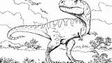 Giganotosaurus Template sketch template