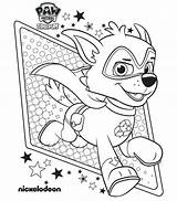Paw Patrol Coloring Ryder Pages Colouring Getcolorings Color Super sketch template