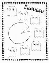 Pacman Pac Coloringhome sketch template