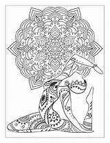 Coloring Yoga Pages Mandala Meditation Mandalas Book Adults Books Issuu Adult Color Poses Chakra Print Patterns Zentangle Colouring Kunst Arte sketch template