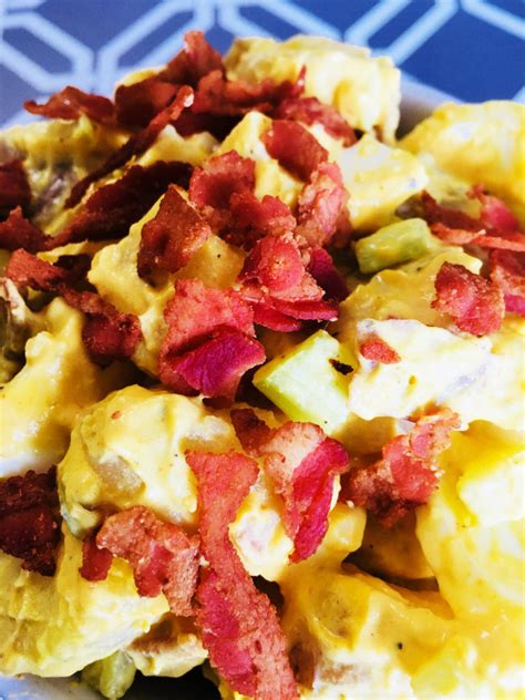 Deviled Egg Potato Salad With Bacon Cooks Well With Others