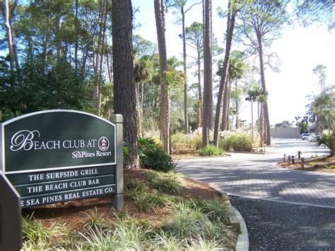 sea pines plantation sc  pool complex offers spa drinks golf