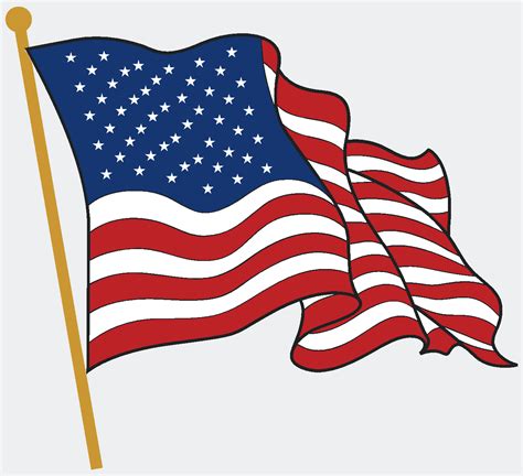 animated american flag clip art clipartsco