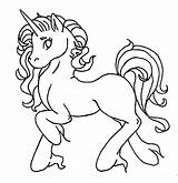 Unicorn Coloring Pages Printable Winged Pony sketch template