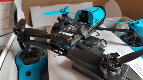 parrot dron bebop skycontroller niebieski bat  oficjalne archiwum allegro