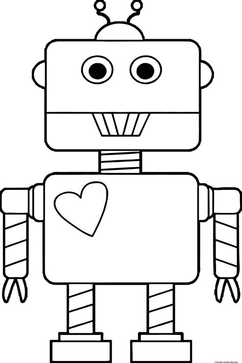 printable robot coloring pages printable word searches