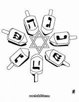 Coloring Hanukkah Pages Dreidel Symbols Print Color Getcolorings Printable Hellokids Popular sketch template