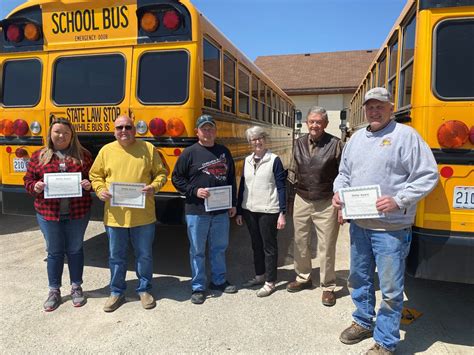ii transportation staff members honored chillicothe  ii school district