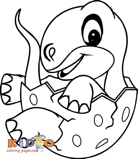 dinosaur coloring page baby egg hatching kids coloring pages