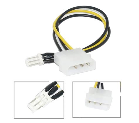 cpu  pin atx fan   pin molex connector cable fan power adapter cable  connect  pin fans