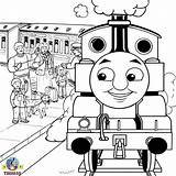 Coloring Thomas Pages Train Tank Engine Printable Print Friends Cartoon Color Steam Colouring Kids Line Drawing Trains Painting Drawings Childrens sketch template