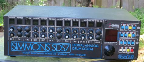 matrixsynth simmons sds analog synthesizer drum machine cem cem rom   cards