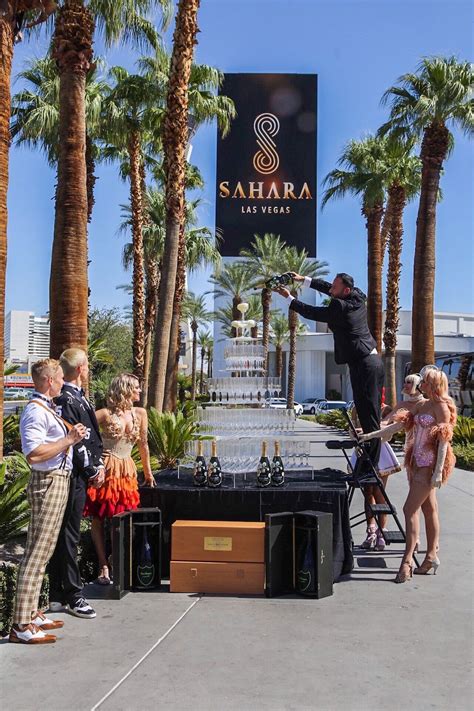 sahara las vegas officially debuts   las vegas strip edge vegas