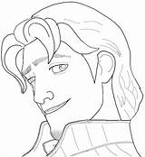 Flynn Rider Drawing Draw Tangled Step Rapunzel Drawings Tutorial Disney Sketches Tutorials Background Characters Cartoons Finished Uploaded User sketch template