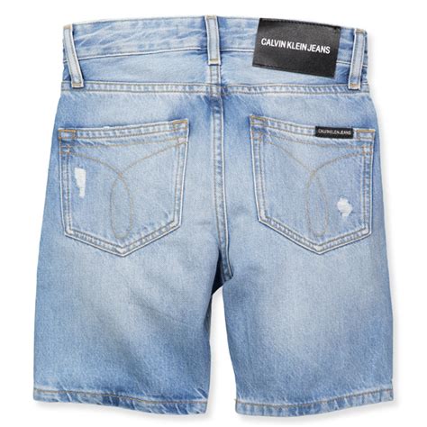 calvin klein shorts brenton authentic blue rigid