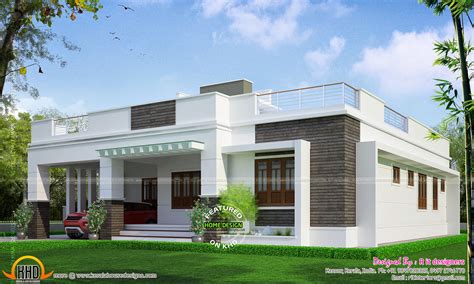 elegant single floor house design kerala home design  floor plans