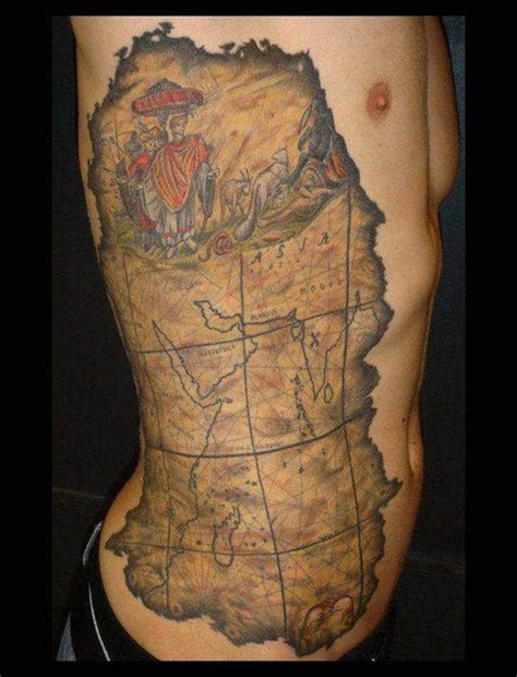 times map tattoo tattoomagz tattoo designs ink works body arts gallery