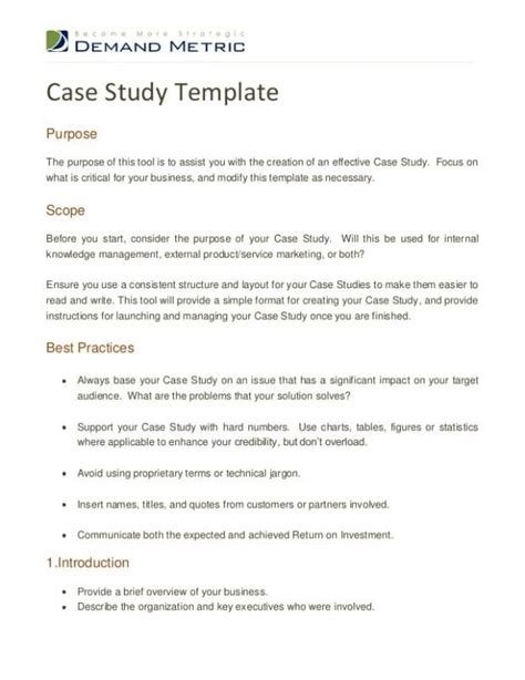 case study format case study format case study template essay format
