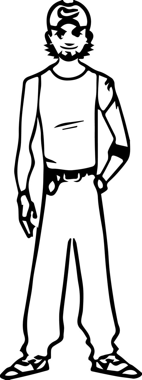 character design  coloring page wecoloringpagecom