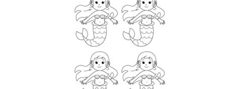 mermaid template small