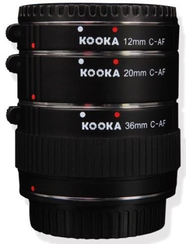 kooka kit tubes allonge af kk n68 pour nikon pour nikon d3