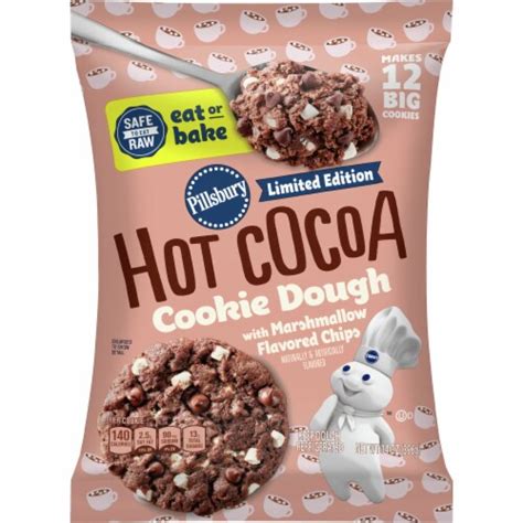 pillsbury ready to bake hot cocoa cookie dough 12 ct 14 oz fred meyer