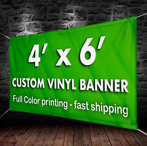 custom banners vinyl banner printing oz full etsy