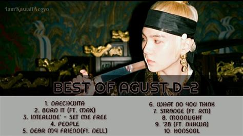 The Best Of Agust D 2 Mixtape 2020 Comeback Playlist Youtube