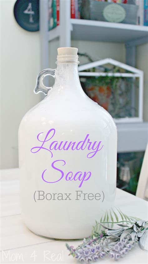 diy liquid laundry soap  borax