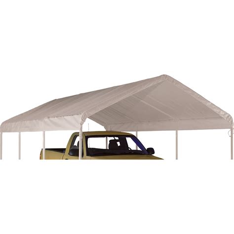 shelterlogic replacement outdoor canopy tent top ft  ft white